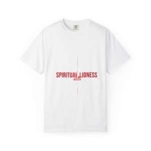 Women Spiritual Lioness T-Shirt — Minimal Faith Graphic Tee